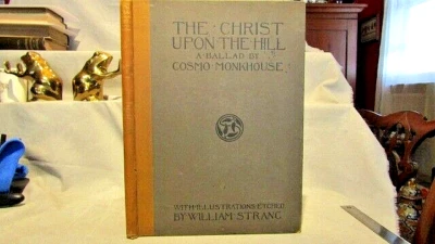 Monkhouse. The Christ upon the Hill. 1st ed limited 200 1895 9 original etchings - Image 1 of 4
