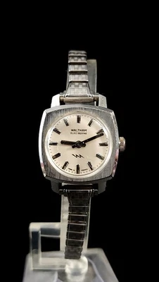 Waltham Electrodyne Vintage Feito na França G809 R50 Relógio Feminino com Novo Batt - Imagem 1 de 4