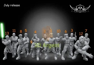 Wraith Squadron - Miniaturas de resina impresas en 3D compatibles con Star Wars Legion - Imagen 1 de 17