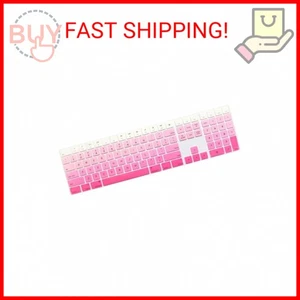 Ultra Thin Silicone Full Size Wireless Numeric Keyboard Cover Skin for Mac 2017 - Picture 1 of 2