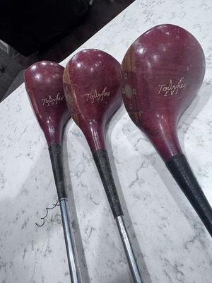 Right Handed MacGregor MT19W Oil Hardened 2-3-4 Golf Wood Set w/ Steel Shafts - Image 1 of 4