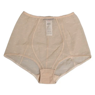 DOLCE & GABBANA Ropa Interior Beige Nylon Cintura Alta Faja Panty IT2 / S RRP 190usd Foto 1 de 4