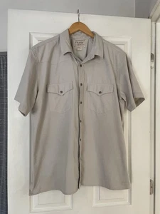 Camisa FILSON Para Hombre Talla Grande Manga Corta Frente a Presión SANDSTONE - 20152680 - Imagen 1 de 8