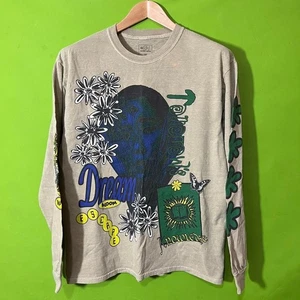 Medium Global Hiatus Nature Floral Quote Longsleeve Shirt - Picture 1 of 5