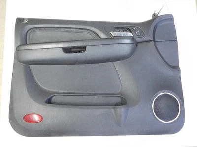 GMC Yukon Denali Left Front Interior Door Trim Card Panel BLK 2007 2008 2009 - Imagem 1 de 4