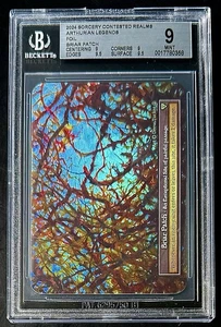 BGS 9 2024 Sorcery Contested Realms Arthurian Legends - Briar Patch - Foil - Picture 1 of 2