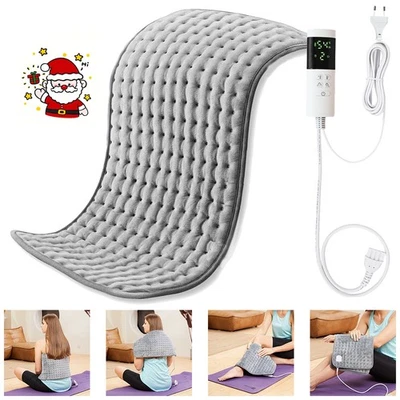 Elektrische Wärmedecke Große Heizkissen Wärmekissen Wärmepads Heizmatte Waschbar - Bild 1 von 4