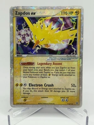 Zapdos ex 116/112 FireRed & LeafGreen Holo - Image 1 of 2