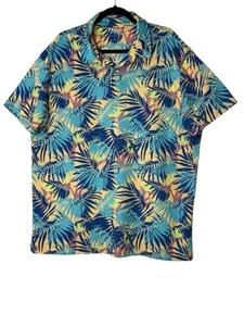 IZOD Golf Polo Shirt Mens XL Hawaiian Bright SOFT Vacation Beach Cruise Golf - Picture 1 of 9