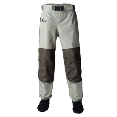 Mens Womens Waist Waders,3-Ply Durable Breathable Waterproof Stockingfoot Ins... - Image 1 of 4