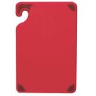 San Jamar CBG6938RD Saf-T-Grip 6 x 9" Red Cutting Board"
