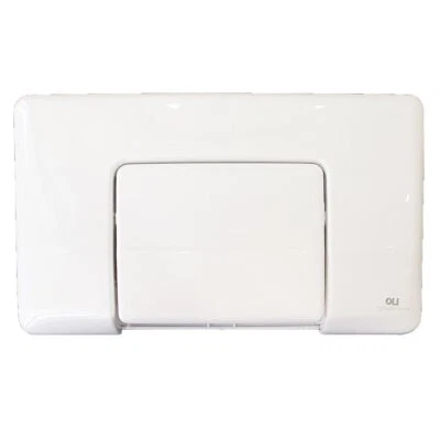 Placca monotasto Diamante Bianca cassetta incasso Oli - Immagine 1 di 3