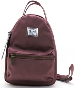 NEW HERSCHEL NOVA Mini Backpack DayPack School Bag Rose Brown 11" x 8" x 4.75" - Picture 1 of 7
