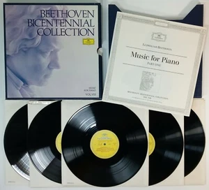 BEETHOVEN BICENTENNIAL COLLECTION Vol.Vlll  MUSIC FOR PIANO (5 LPs) 33 rpm Vinyl - Bild 1 von 10