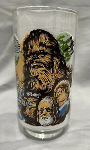 Vintage Star Wars *RARE ERRORS*  1977 Chewbacca Burger King Coca-Cola Glass