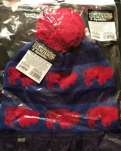 NFL Buffalo Bills Light Up Printed Pom Beanie NEW Free Shipping - Picture 1 of 2