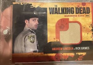 The Walking Dead Season 1 Wardrobe Card M1 Andrew Lincoln as Rick Grimes Sheriff