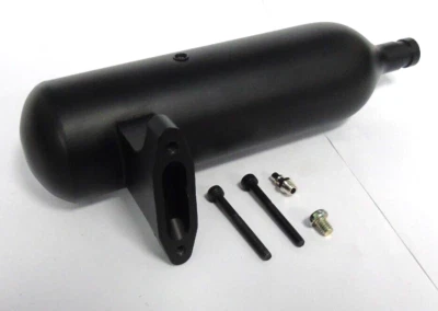 RC Nitro Muffler Alloy Exhaust w/ Mounting Bolts (35mm Mounting) Helicopter New - Image 1 of 4