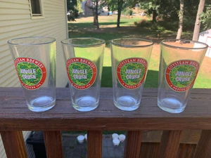 4 City Steam Brewery Jungle Crush Pint Glasses - Picture 1 of 1