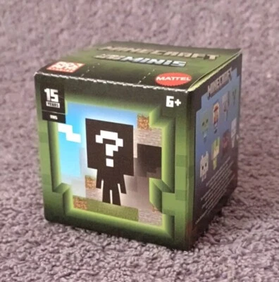 Minecraft Mob Head Minis Крошечная Фигурка Слепая Коробка - Стив, Крипер или Другой Моб? - Изображение 1 из 4