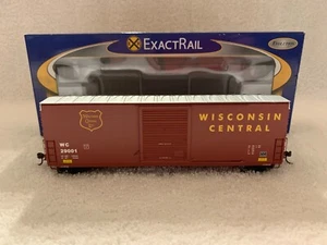 ExactRail #EE-1003-1 HO Scale Wisconsin Central PC&F 6033 CuFt SD Box Car #29001 - Picture 1 of 8