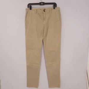 Alberto Luxury T400 Pants Chino Slim Fit Stone Rob Light Dual FX Twill 31x34 New - Picture 1 of 18