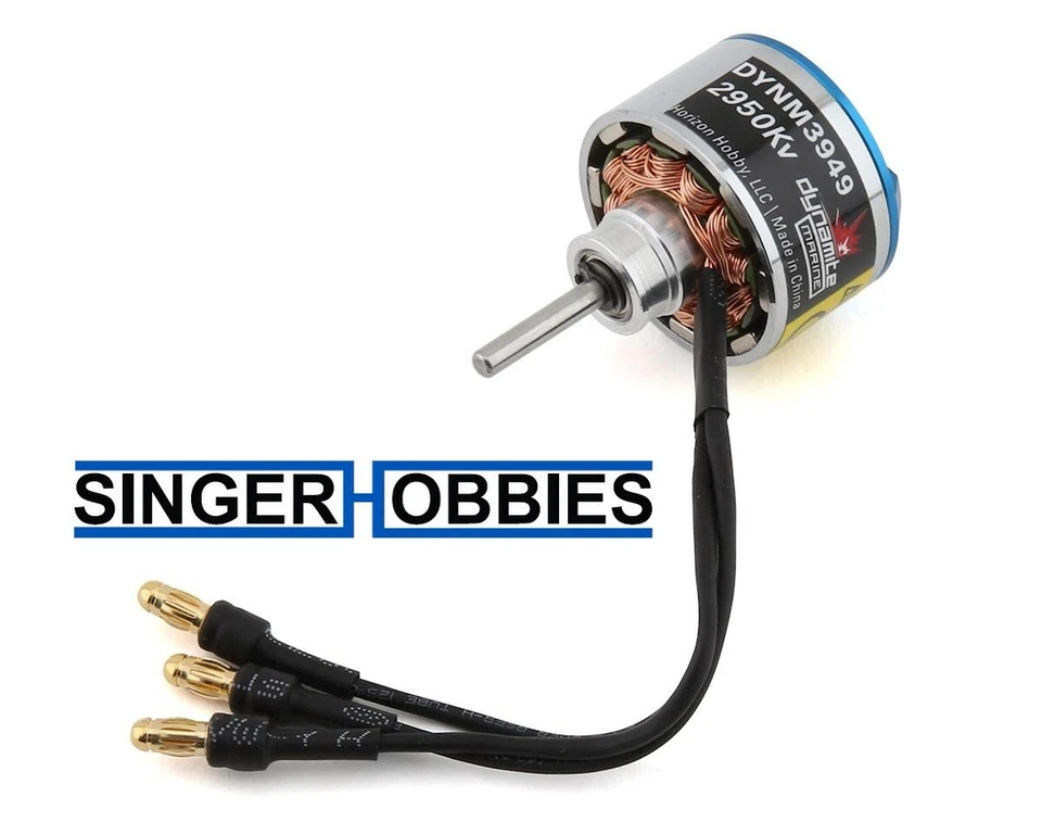 Motor DYNAMITE DYNM3949 8P BL 28,5x31 Marine Outrunner (2950Kv) HH Foto 1 de 2