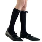1 Pair Ruffle Calf Socks Calf Tube Frilly Socks Ballet Socks Bows Lace Top Sock