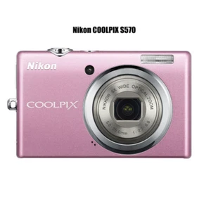 Nikon COOLPIX S570 12.0MP 5x Optical Zoom CCD Digital Camera - 100% Working - Picture 1 of 6