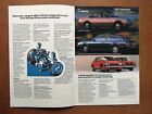 1983 Chevrolet Brochure -Cavalier - Camaro - Monte Carlo - Chevette - Corvette