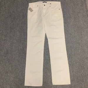 $198 NEW John Varvatos Jeans Size 35 Bowery Slim Fit Straight Leg - Picture 1 of 19