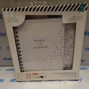 American Crafts Heidi Swapp Make It Happen Memory Planner Album Binder Stickers - Picture 1 of 2