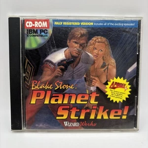 Vtg 1995 "Blake Stone: Planet Strike" CD ROM IBM PC Apogee Full Version - Picture 1 of 4