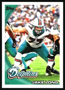 2010 Topps #384 Jake Long Miami Dolphins - Picture 1 of 2