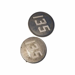 OEM Original Massey Ferguson 135 Traktor Motorhaube Seite Emblem Badge Alumimum - Bild 1 von 2