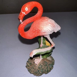 Vintage Rosa Flamingo Porzellan Keramik Figur. Größe 3,5" - Bild 1 von 6