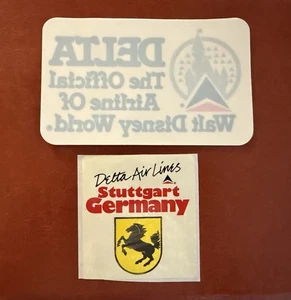 Vintage Delta Airlines Decal & Sticker - Picture 1 of 2