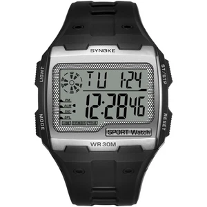 Men's Digital Watch Waterproof Alarm Stopwatch Luminous Electronic Wristwatch - Picture 1 of 26
