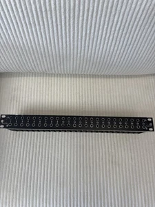 Neutrik NYS-SPP-L1 48-Point Patch Bay 1/4" Jack Patch Panel - Picture 1 of 9
