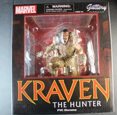 Estatua Kraven el Cazador Diamante Seleccionar Nueva en Caja Marvel Spider-man Foto 1 de 4