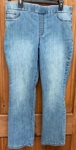 Women's Kim Rogers Tummy Control Blue Denim Jeans Sz. 16 Average - Picture 1 of 3