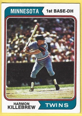 1974 Topps #400 Harmon Killebrew Free Shipping - Image 1 of 2