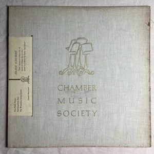 SCHUBERT Trout Quartet 1963 Red Vinyl LP Chamber Music Society CM-3 - VG - Picture 1 of 4