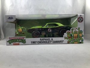 Jada 1:24 Teenage Mutant Ninja Turtles Raphael & 1967 Chevrolet Camaro - Picture 1 of 3