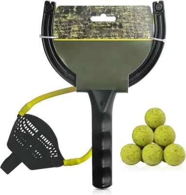 Angelkatapult - Katapult ideal zum Karpfenangeln, robuste Steinschleuder für Boilie - Bild 1 von 4