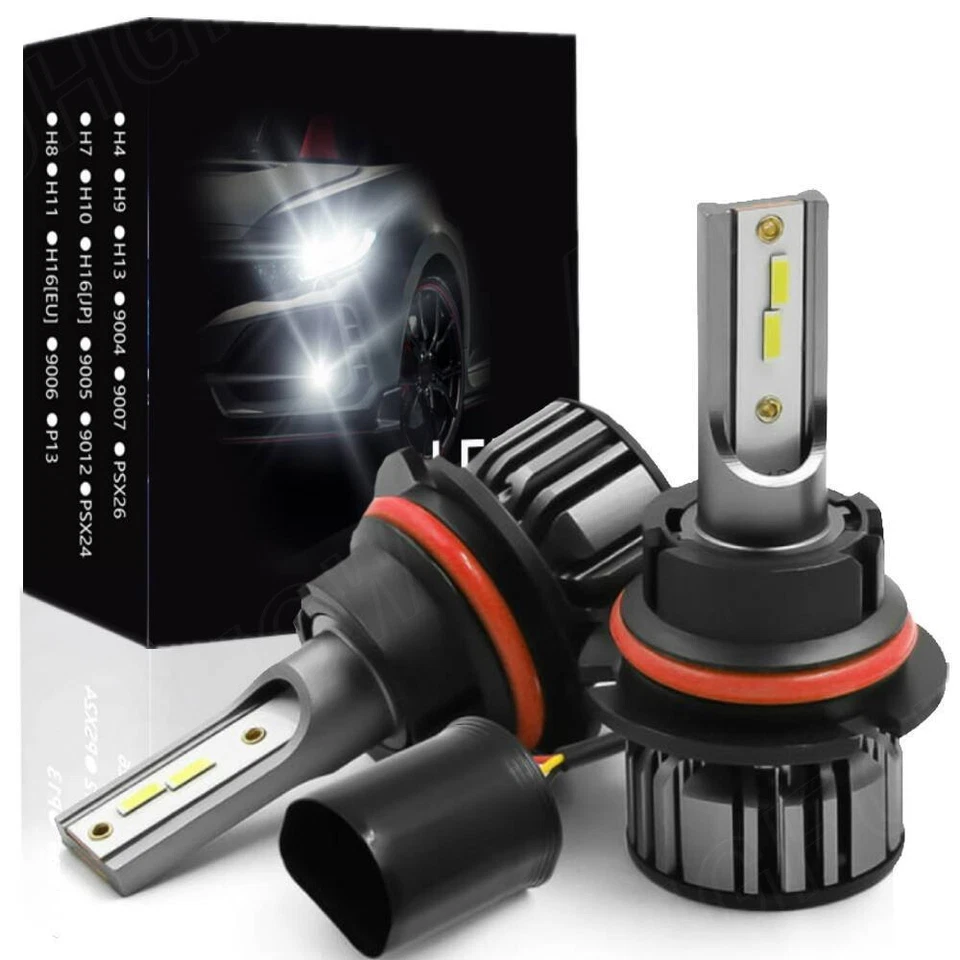 Kit de bombillas LED de haz alto bajo 20000LM para Subaru Legacy 1998-2004 9007 Foto 1 de 4