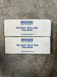 1350G BROOKS Sho-Rate Glass Tube Flow Meter 0.68-4, 200 psig, 14bar AT 250F - Picture 1 of 8