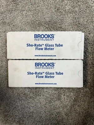 1350G BROOKS Sho-Rate Glass Tube Flow Meter 0.68-4, 200 psig, 14bar AT 250F - Image 1 of 4