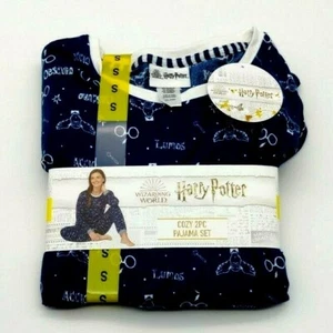 Juego de 2 pijamas para mujer Harry Potter Acogedor PJ | Talla S Pequeño - Imagen 1 de 2