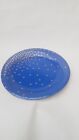 16X   Blue    Round Paper disposible plate   23Cm for all occasion